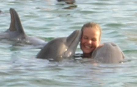 Athena Boulder CO dolphin swim